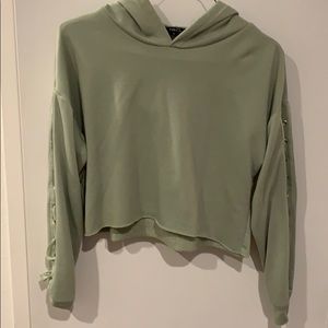 Cropped hoodie